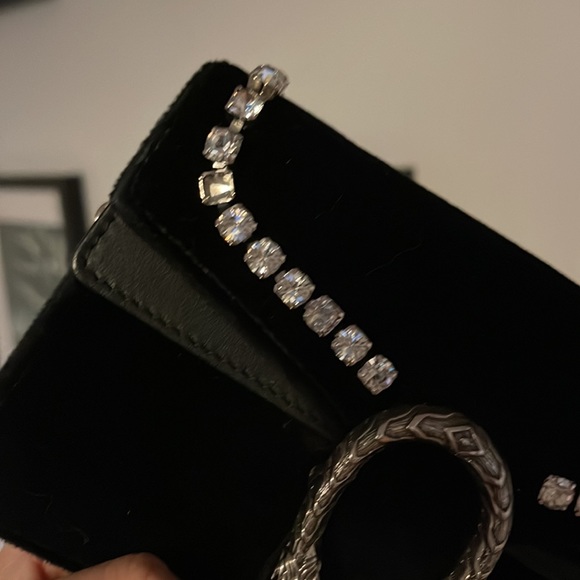 Mini Dionysus Velvet bag - Picture 2 of 4